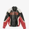Martine Rose leather Zipper jacket