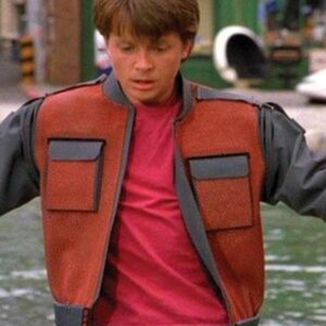 Marty Mcfly Back To The Future Leather Jacket