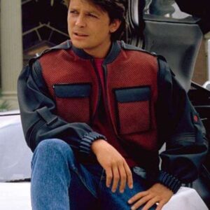 Marty Mcfly Back To The Future Leather Jacket Shop Now