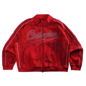 Marvel Spider Chaos Civil Track Jacket