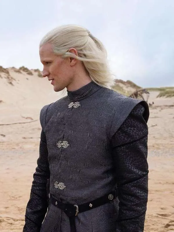 Matt Smith Tv Series House of the Dragon Daemon Targaryen Coat For Sale