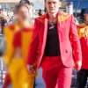 Max Holloway UFC 329 Red Suit