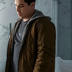 Mayor of Kingstown S04 Derek Rivera Quilted Jacket