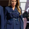 Melania Trump XI Summit White House Blue Coat