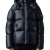 Men Mackage Hooded Black Puffer Jacket