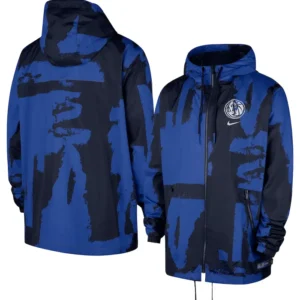 Men’s Dallas Mavericks Nike Courtside Club Full-Zip Jacket For Sale