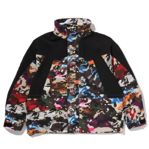 Men’s Hybrid Camo Snowboard Jacket