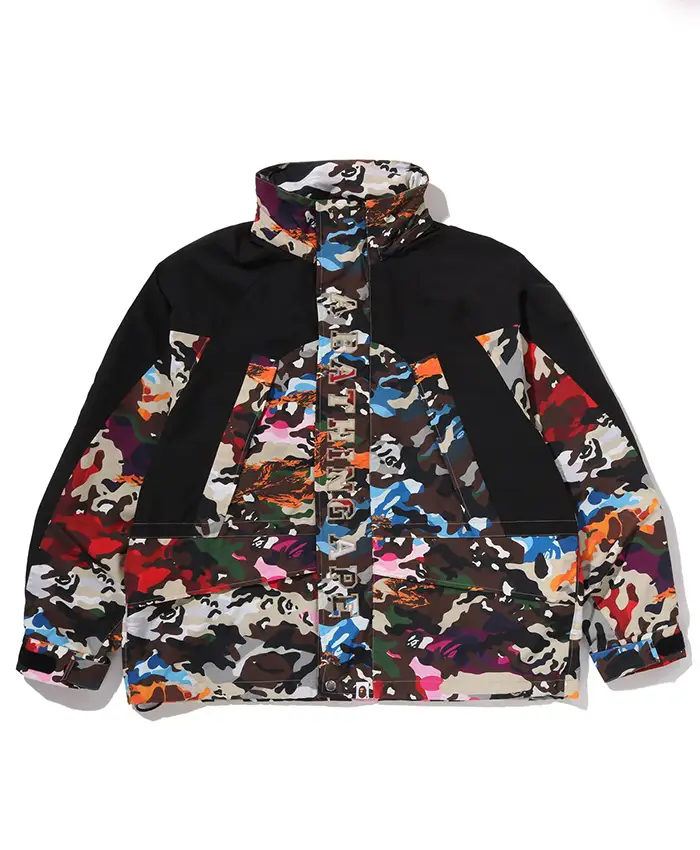 Men’s Hybrid Camo Snowboard Jacket