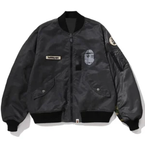 Men’s Multi Patch Bomber Jacket