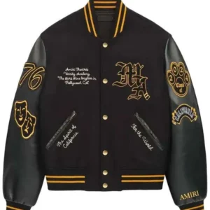Method Man Black Varsity Jacket