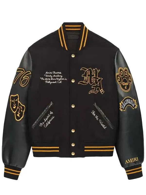 Method Man Black Varsity Jacket