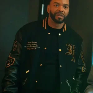 Method Man Relationship Goals Black Varsity Jacket