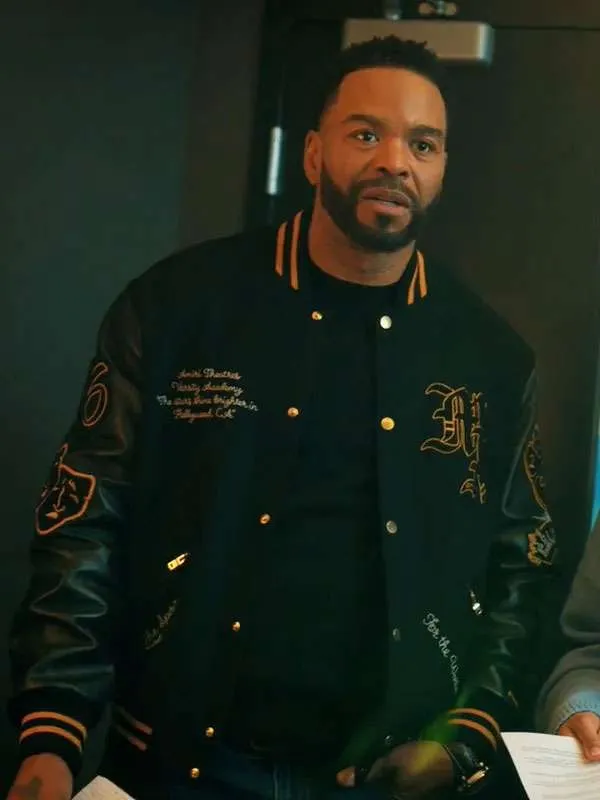 Method Man Relationship Goals Black Varsity Jacket