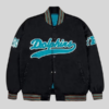 Miami Dolphins Aqua Bomber Jacket