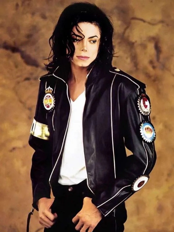 Michael Jackson Royal England Badge Black Jacket