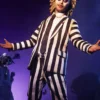 Michael Keaton Beetlejuice Striped Suit