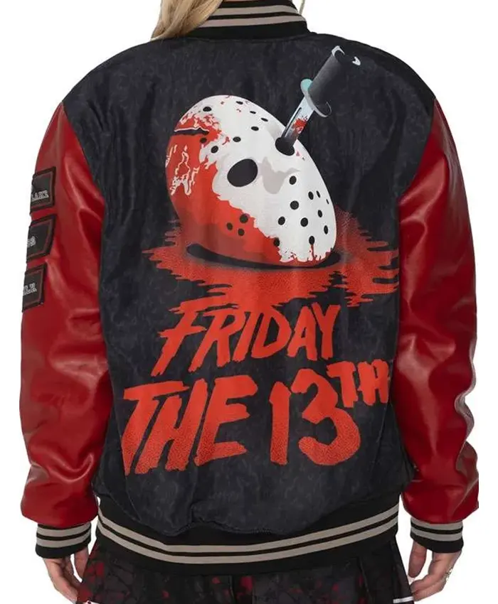 Michael Myers vs Jason Voorhees Varsity Jacket
