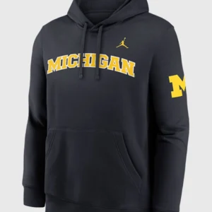 Michigan Wolverines Sideline Club Nike Hoodie