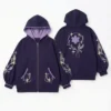 Midnight Spell Witch Academy Purple Hoodie