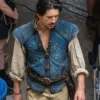 Milo Manheim blue vest