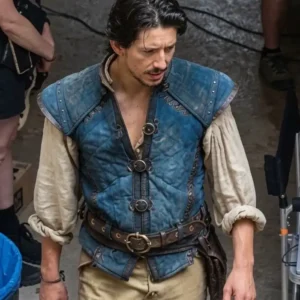 Milo Manheim blue vest