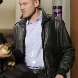 Minimalist Leather Jacket