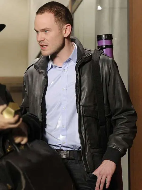 Minimalist Leather Jacket