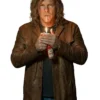 Motor City Alan Ritchson Brown Leather Jacket