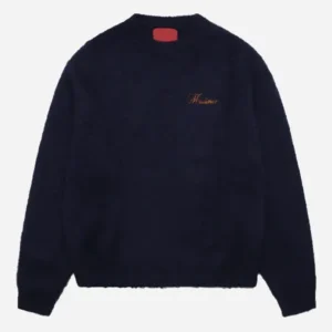 Mutimer Mohair Navy Sweater
