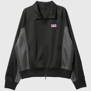 NEEDLES x FILA Black Track Jacket