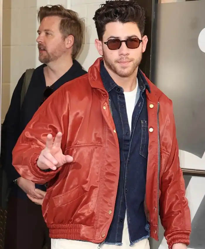 NYC 2026 Nick Jonas Red Jacket Shop Now