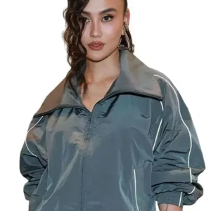 Neagley 2026 Agnez Mo Gray Track Jacket