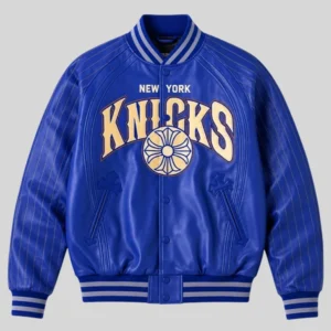 New York Knicks Chrome Hearts Varsity Jacket