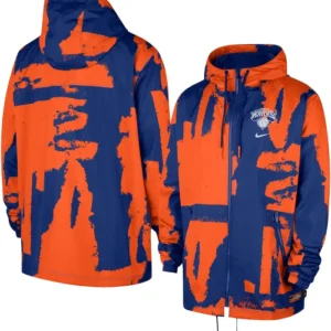 New York Knicks Men’s Nike Courtside Club Full-Zip Jacket