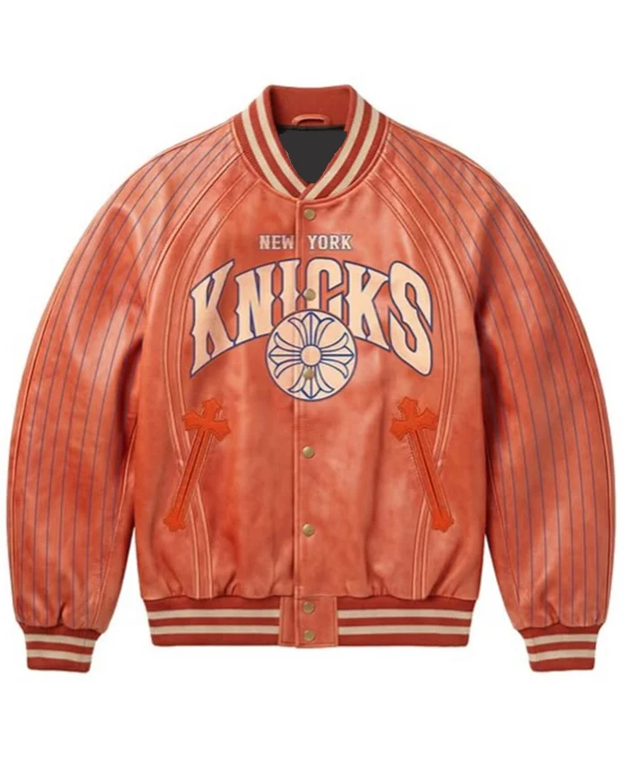 New York Knicks x Chrome Hearts Varsity Jacket