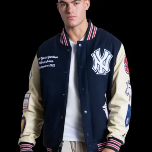 New York Yankees Starter 50th Year Varsity Jacket