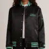 New York or Nowhere Liberty Twin Flame Varsity Jacket