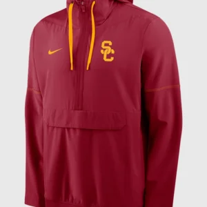 Nike USC Sideline College Anorak Hooded Jacket