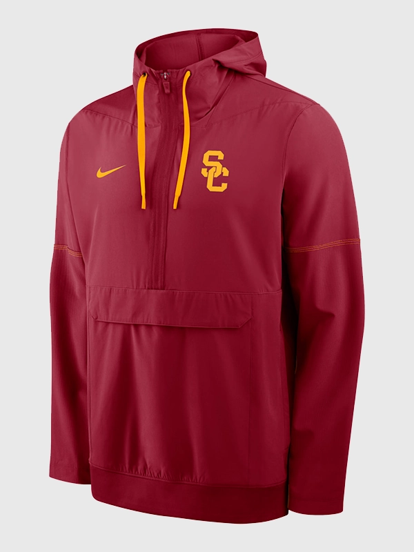 Nike USC Sideline College Anorak Hooded Jacket
