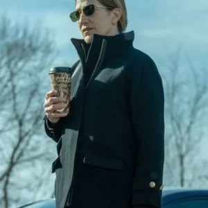 Nina Hobbs Mayor of Kingstown S04 Black Coat