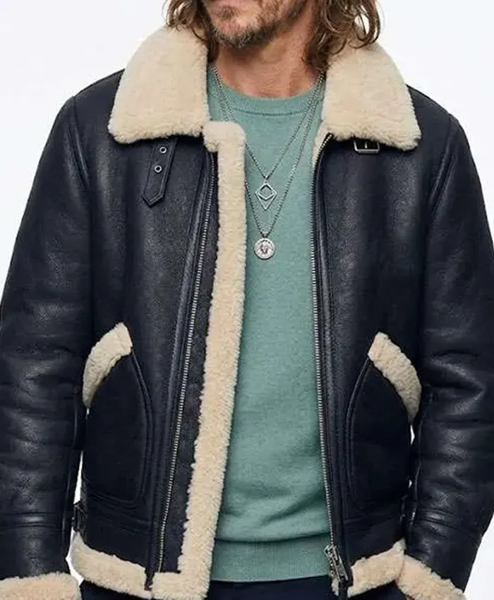 ORDER NOW Ransom Canyon S02 Ben Robson Shearling Jacket