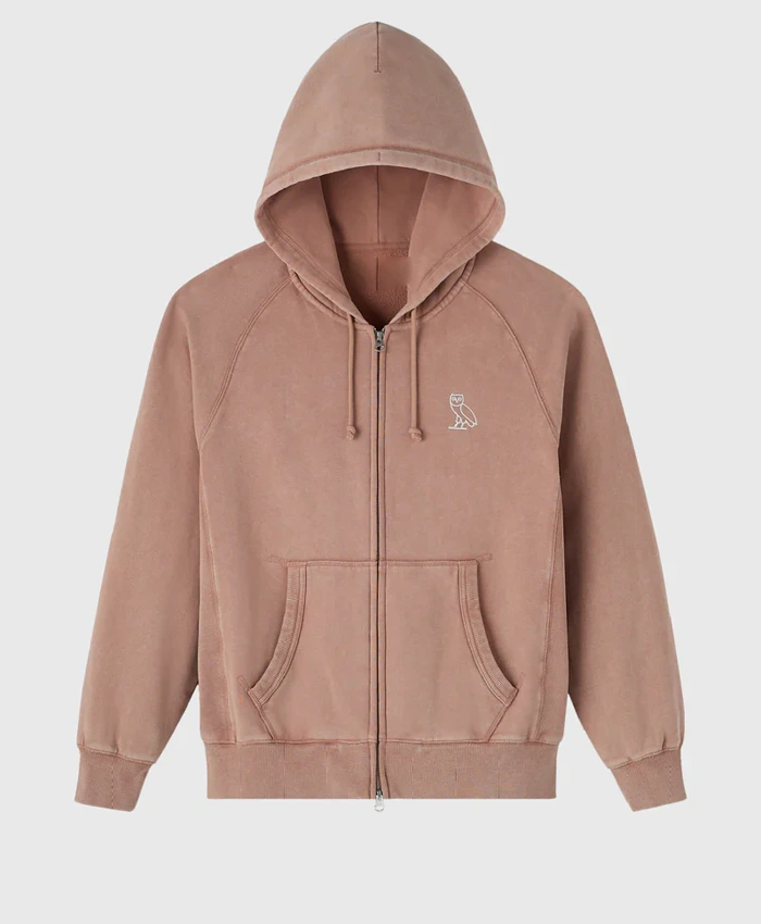 OVO Muskoka Raglan Full-Zip Hoodie For Sale