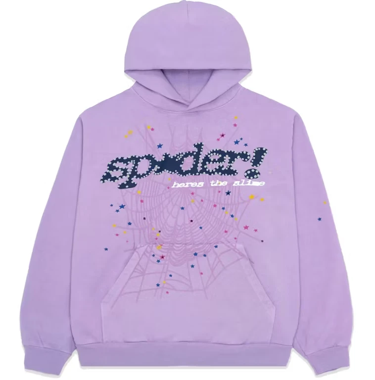 Olivia Rodrigo Sp5der Acai Purple Hoodie