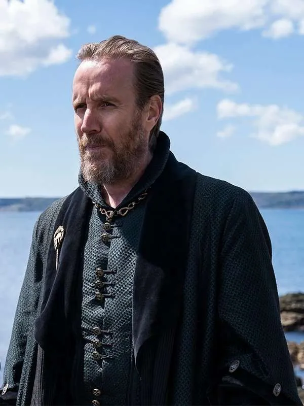 Otto Hightower Tv Series House of the Dragon Rhys Ifans Trench Coat