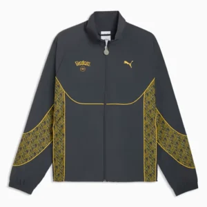 PUMA x Pokemon Pikachu Pumatech-X Grey Jacket