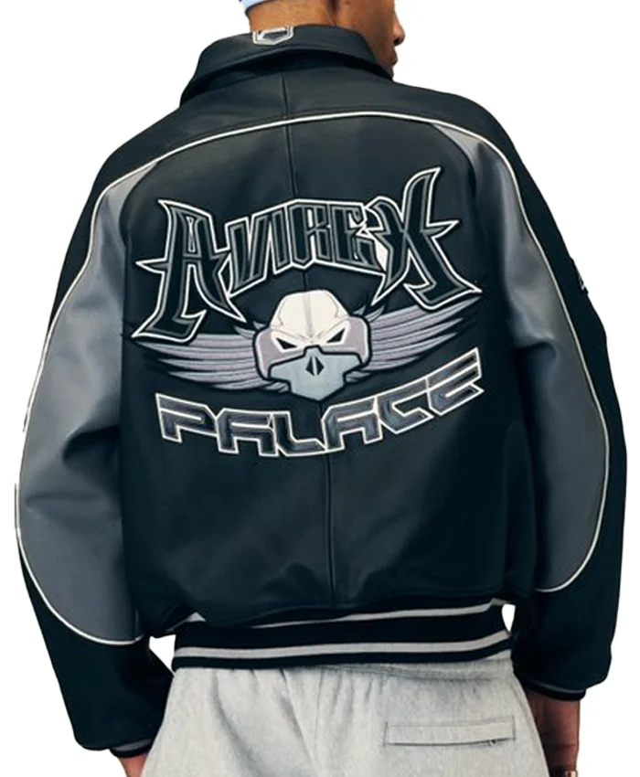 Palace Avirex Leather Jacket