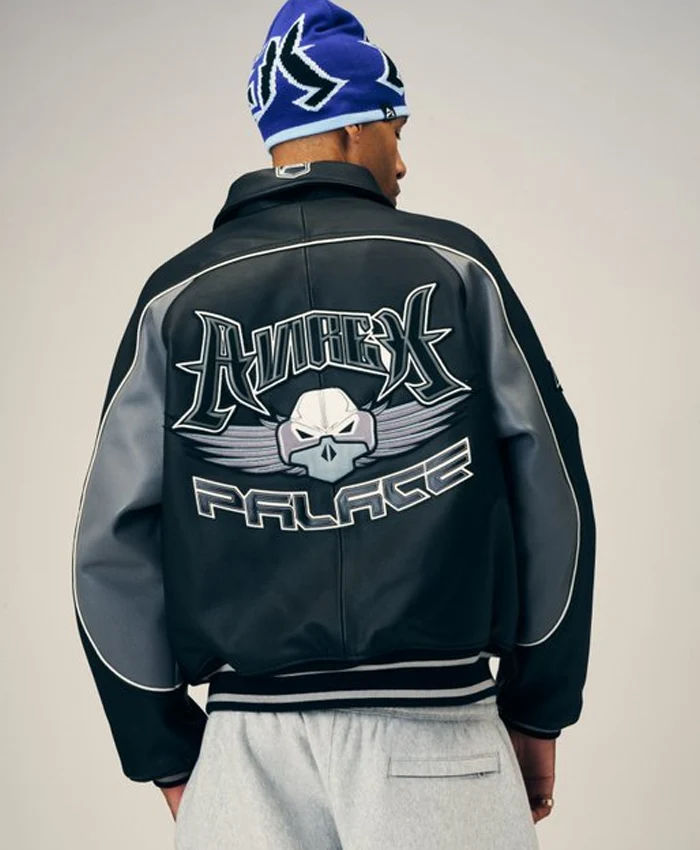 Palace x Avirex Fall 2026 Leather Bomber Jacket