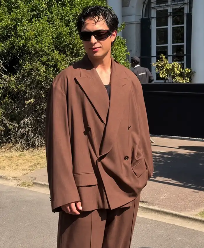 Paris Couture Show Hudson Williams Suit