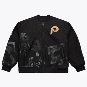 Philadelphia Phillies 1976 MLB All-Star Game Black Denim Jacket