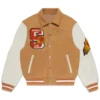 Phoenix Suns Letterman Full Snap Varsity Jacket For Sale